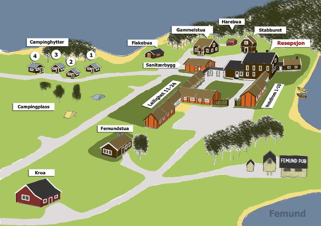 Femundtunet Drevsjø Buitenkant foto